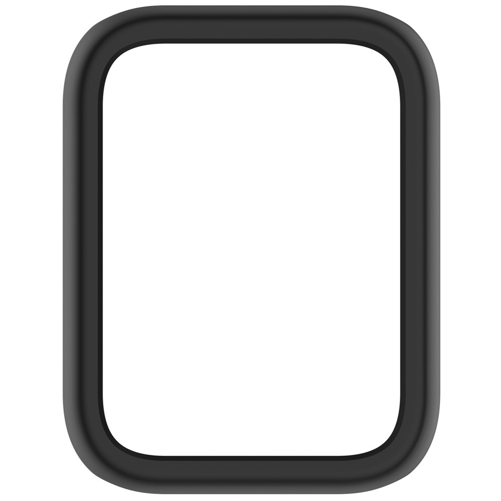 Half plastové nasadzovacie puzdro na Xiaomi Smart Band 9 Pro - čierne