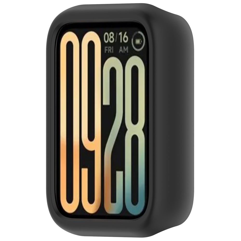 Half plastové nasadzovacie puzdro na Xiaomi Smart Band 9 Pro - čierne