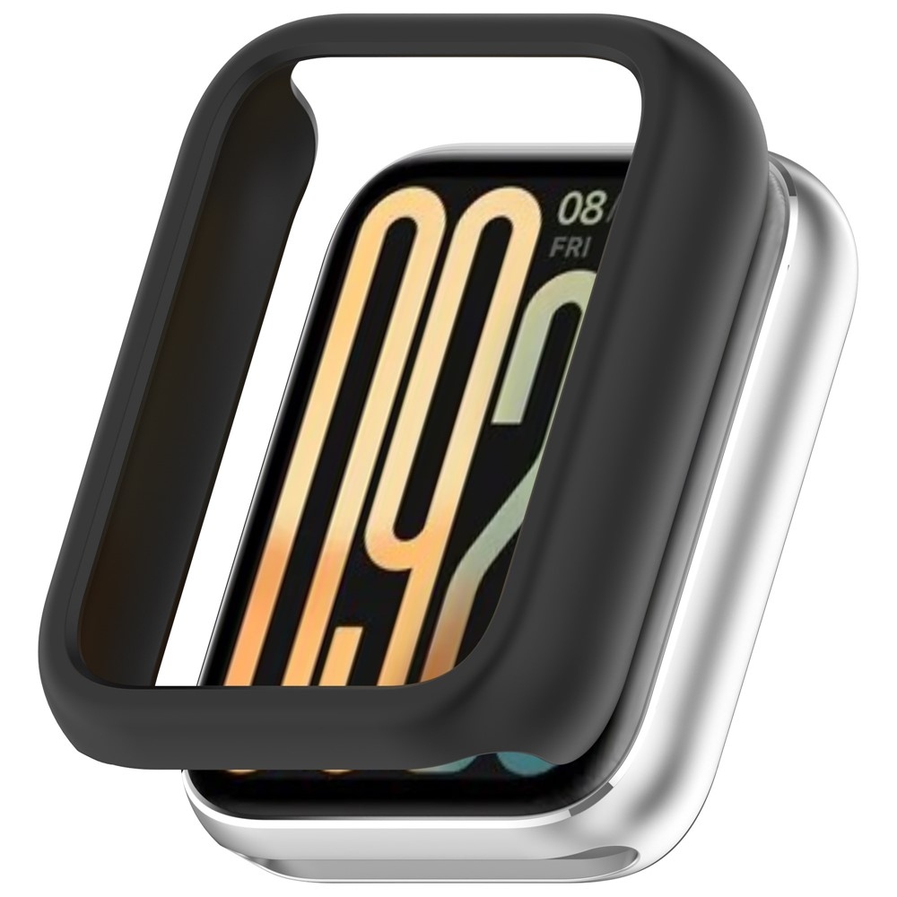 Half plastové nasadzovacie puzdro na Xiaomi Smart Band 9 Pro - čierne
