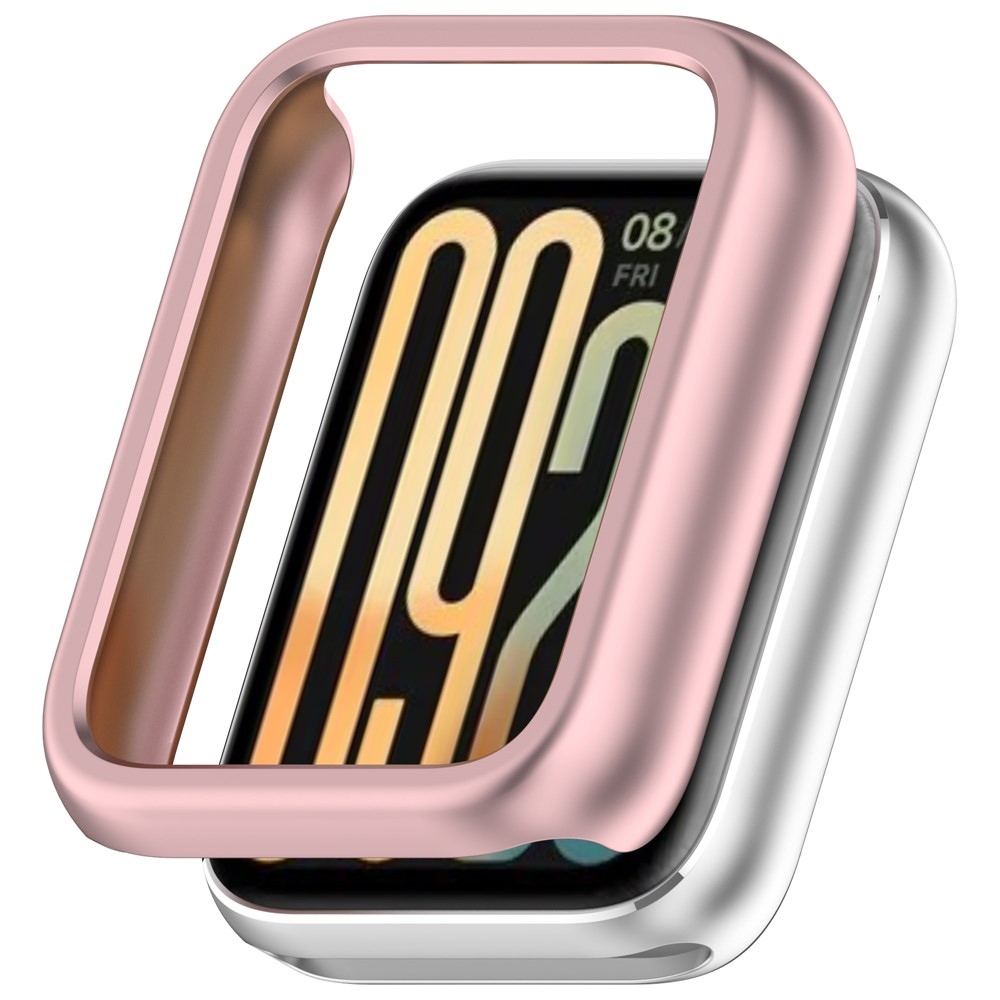 Half plastové nasadzovacie puzdro na Xiaomi Smart Band 9 Pro - ružové