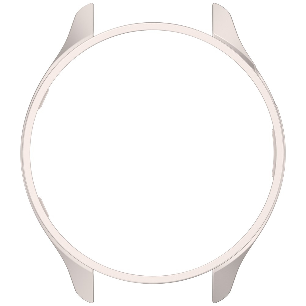 Half plastové nasadzovacie puzdro na Xiaomi Watch S4 47mm - béžové