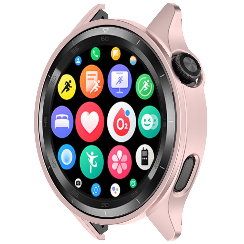 Half plastové nasadzovacie puzdro na Xiaomi Watch S4 47mm - ružové