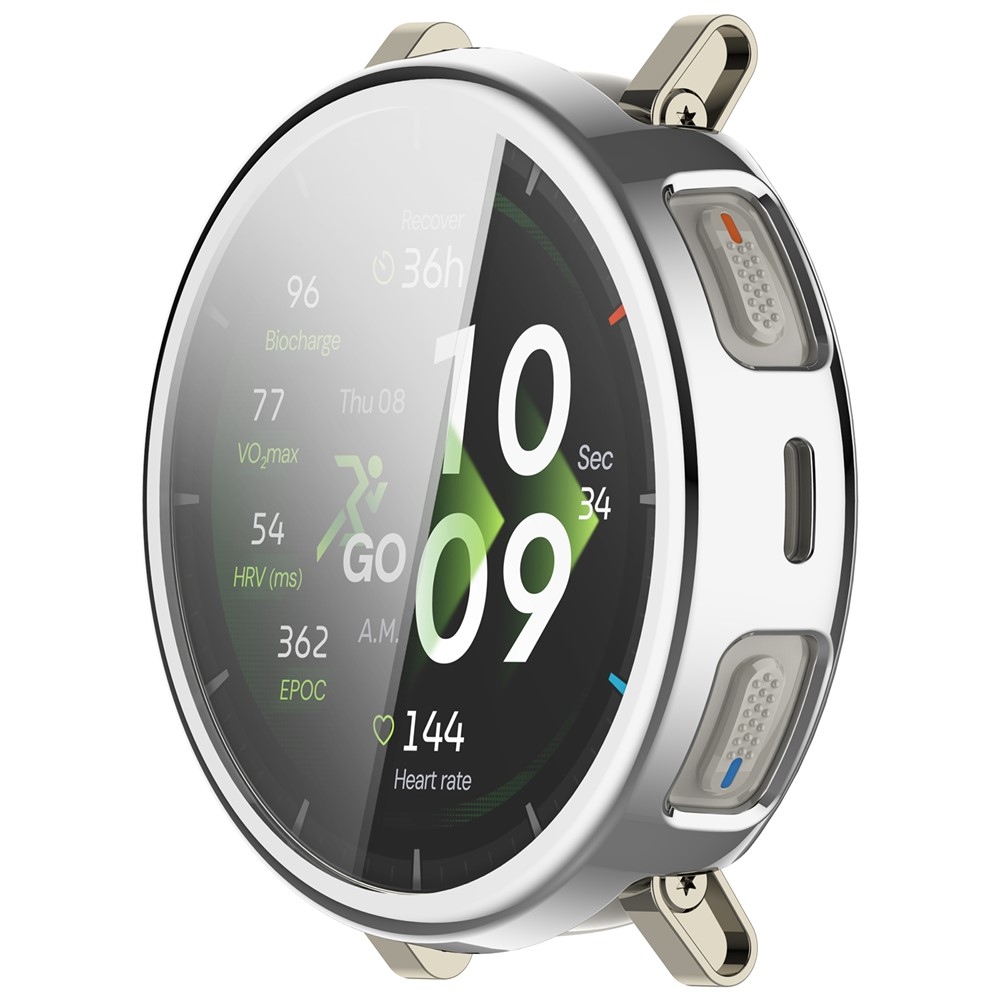 Halfe gélové nasadzovacie puzdro na Amazfit Active 3 Promium - strieborné