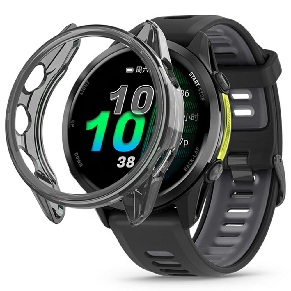 Halfe gélové nasadzovacie puzdro na Garmin Forerunner 970 - čierne