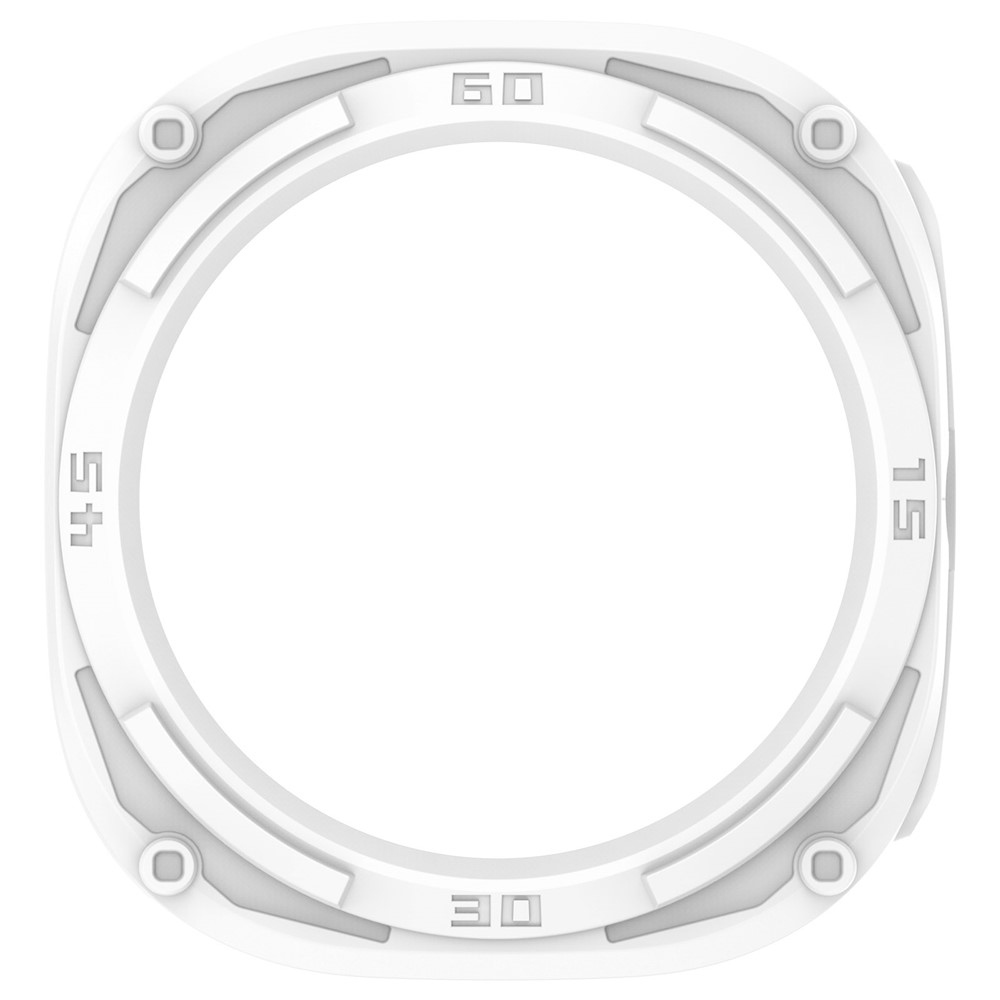 Halfe gélové nasadzovacie púzdro na Samsung Galaxy Watch Ultra2 47mm/Watch Ultra (2025) 47mm - biele