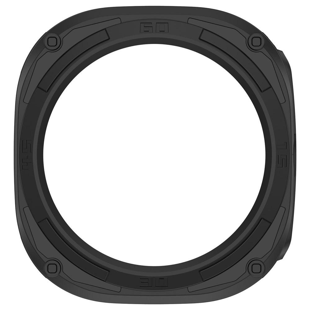 Halfe gélové nasadzovacie puzdro na Samsung Galaxy Watch Ultra2 47mm/Watch Ultra (2025) 47mm - čierne
