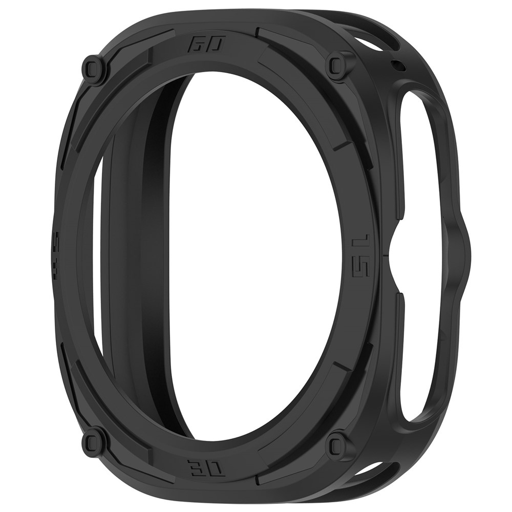 Halfe gélové nasadzovacie puzdro na Samsung Galaxy Watch Ultra2 47mm/Watch Ultra (2025) 47mm - čierne