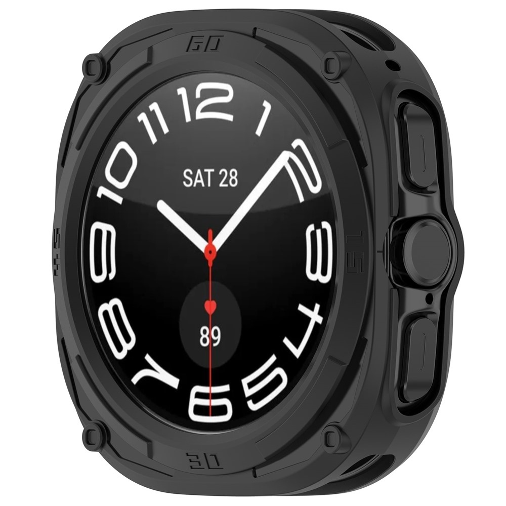 Halfe gélové nasadzovacie puzdro na Samsung Galaxy Watch Ultra2 47mm/Watch Ultra (2025) 47mm - čierne