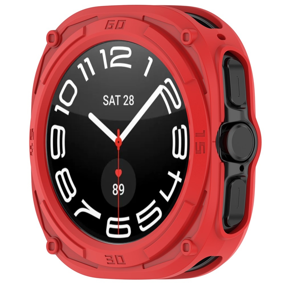 Halfe gélové nasadzovacie puzdro na Samsung Galaxy Watch Ultra2 47mm/Watch Ultra (2025) 47mm - červené