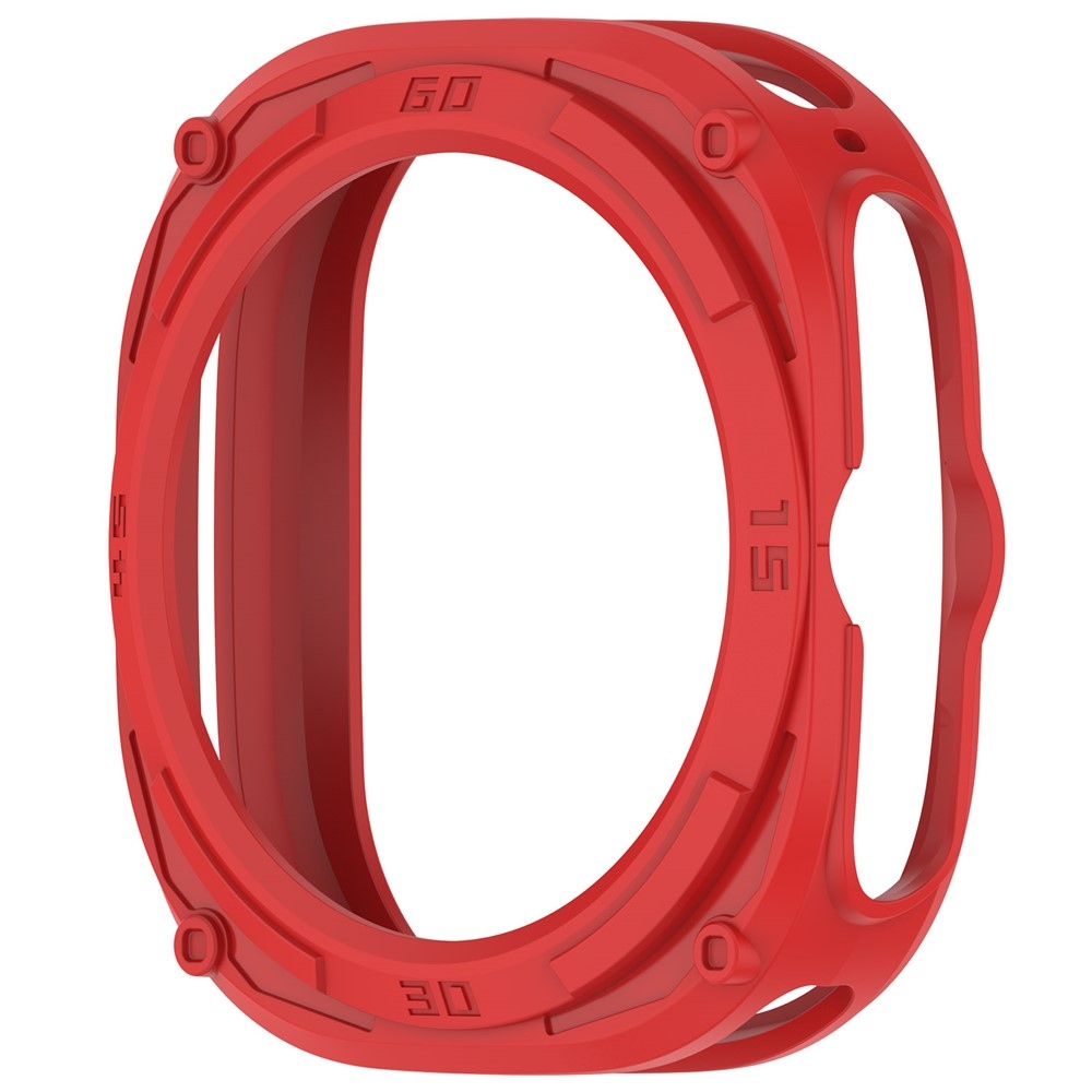Halfe gélové nasadzovacie puzdro na Samsung Galaxy Watch Ultra2 47mm/Watch Ultra (2025) 47mm - červené