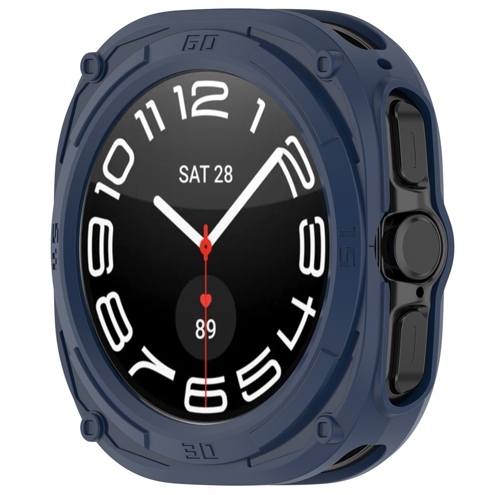 Halfe gélové nasadzovacie puzdro na Samsung Galaxy Watch Ultra2 47mm/Watch Ultra (2025) 47mm - modré