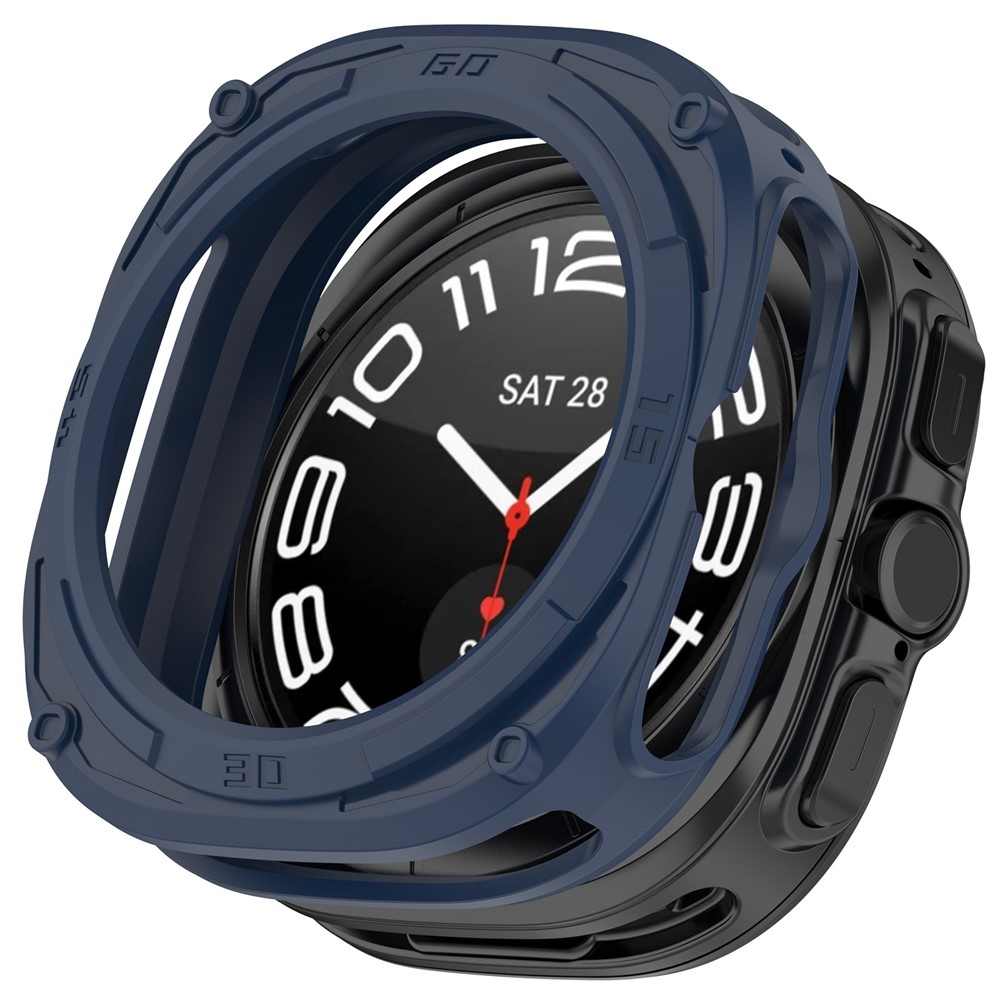 Halfe gélové nasadzovacie puzdro na Samsung Galaxy Watch Ultra2 47mm/Watch Ultra (2025) 47mm - modré