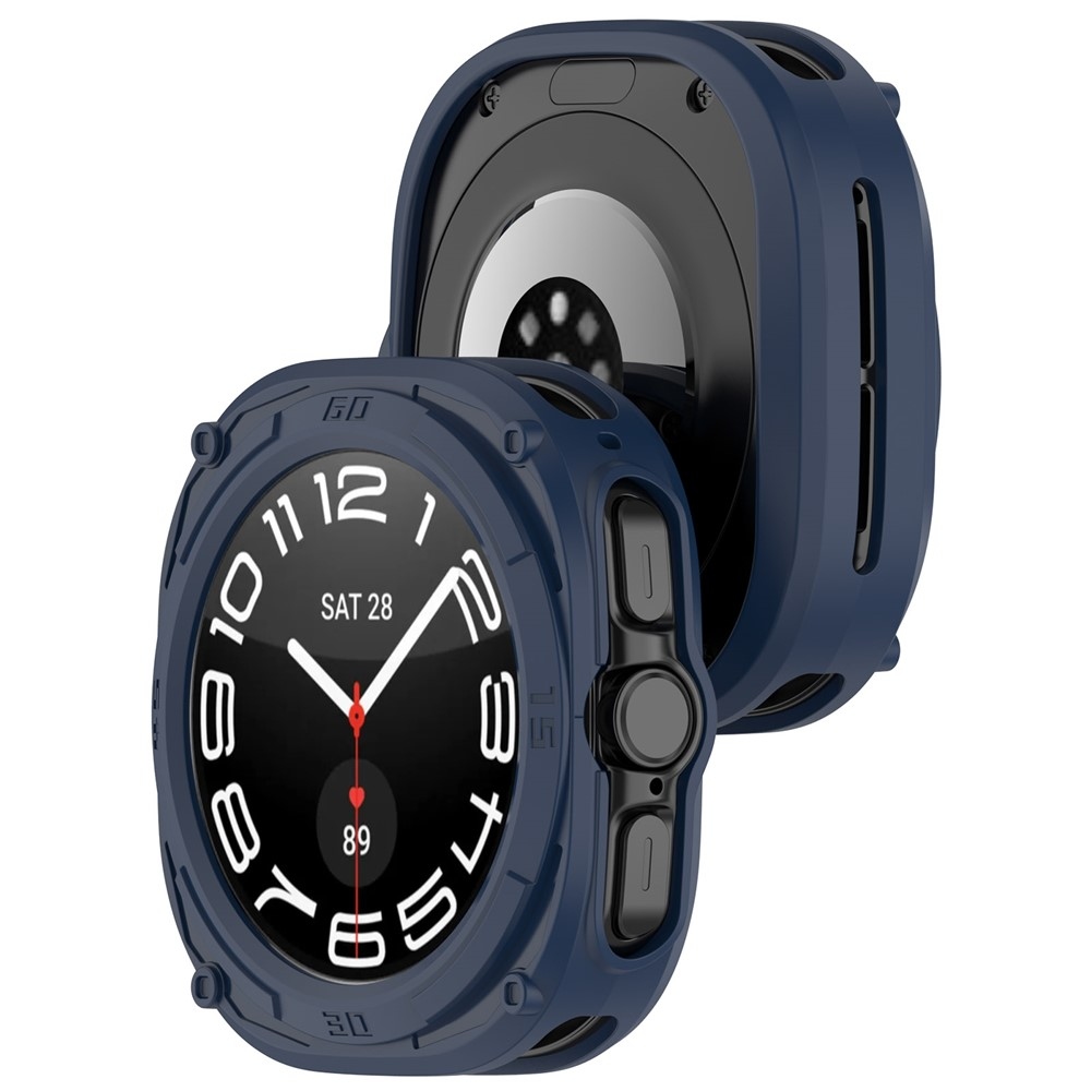 Halfe gélové nasadzovacie puzdro na Samsung Galaxy Watch Ultra2 47mm/Watch Ultra (2025) 47mm - modré