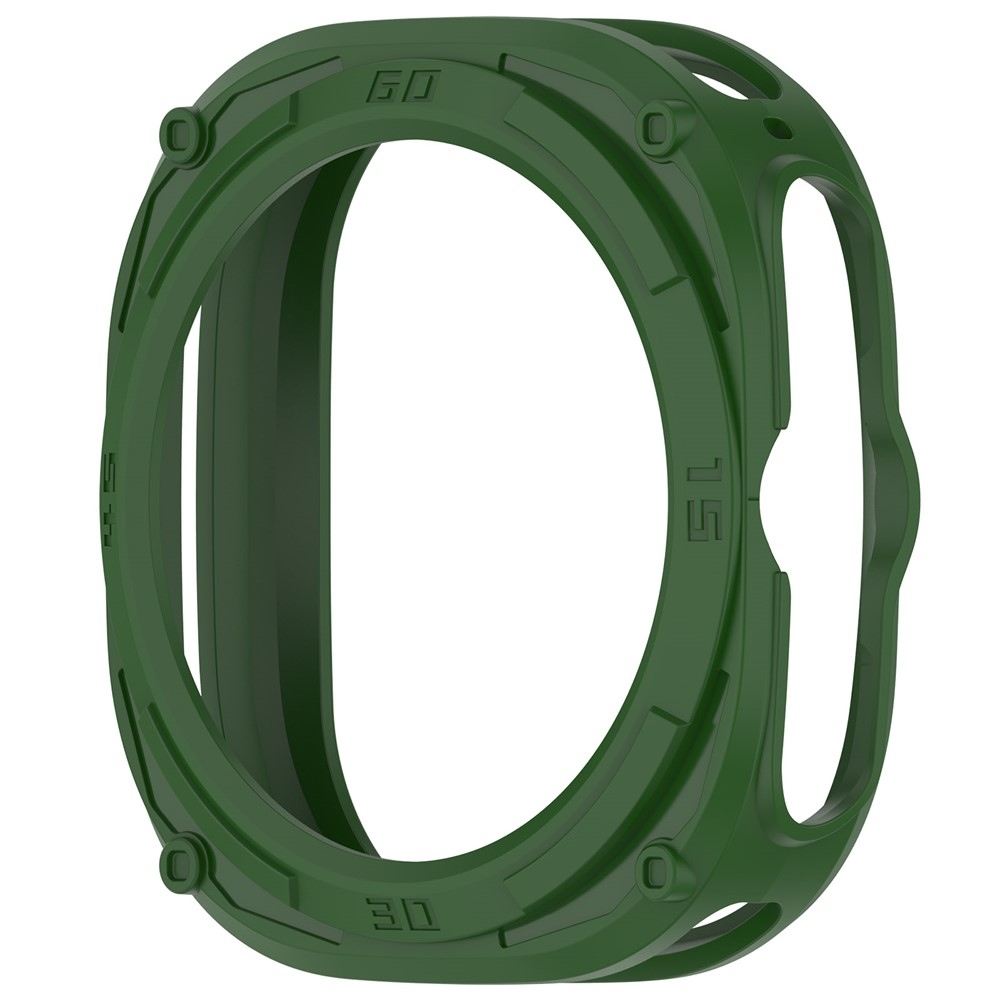 Halfe gélové nasadzovacie puzdro na Samsung Galaxy Watch Ultra2 47mm/Watch Ultra (2025) 47mm - zelené