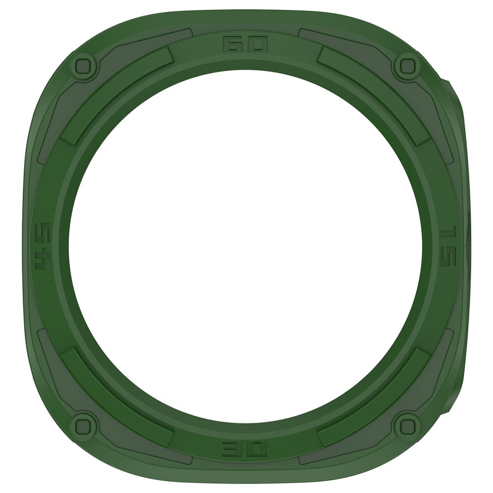 Halfe gélové nasadzovacie puzdro na Samsung Galaxy Watch Ultra2 47mm/Watch Ultra (2025) 47mm - zelené