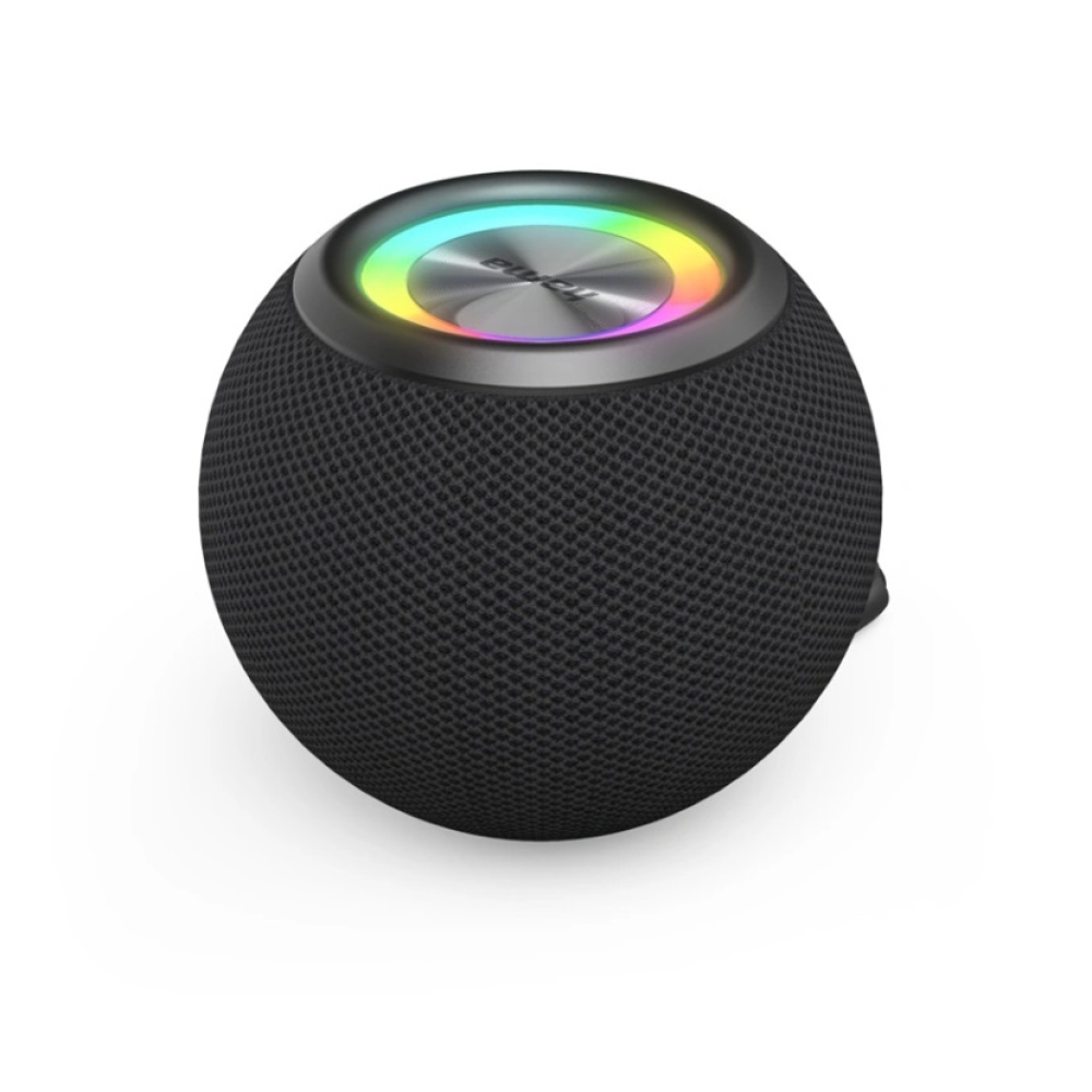 Hama Ball Bluetooth reproduktor 5 W, LED podsvietenie, USB-A, microSD slot - čierny