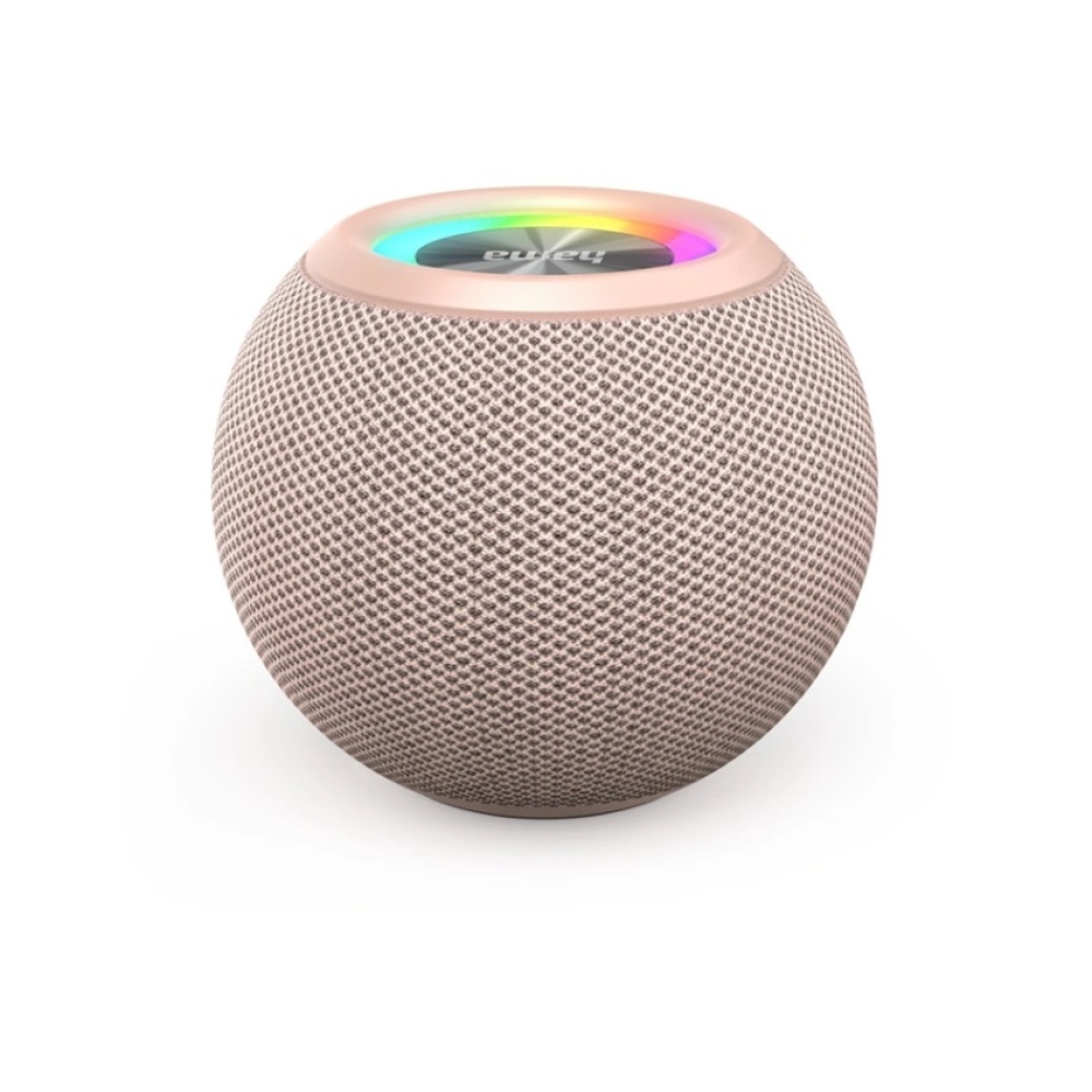 Hama Ball Bluetooth reproduktor 5 W, LED podsvietenie, USB-A, microSD slot - ružový