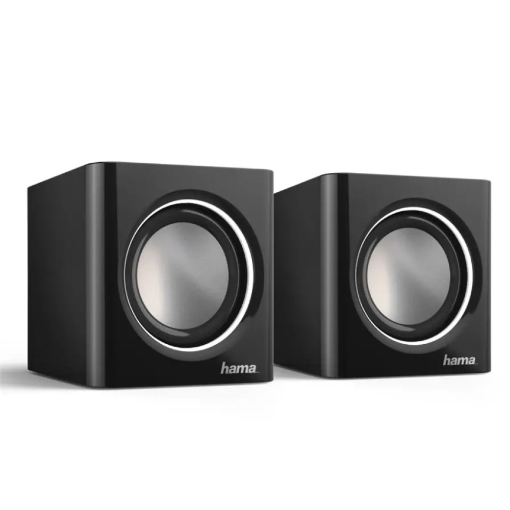 Hama reproduktory k notebooku Sonic Mobil 185 - čierne / strieborné
