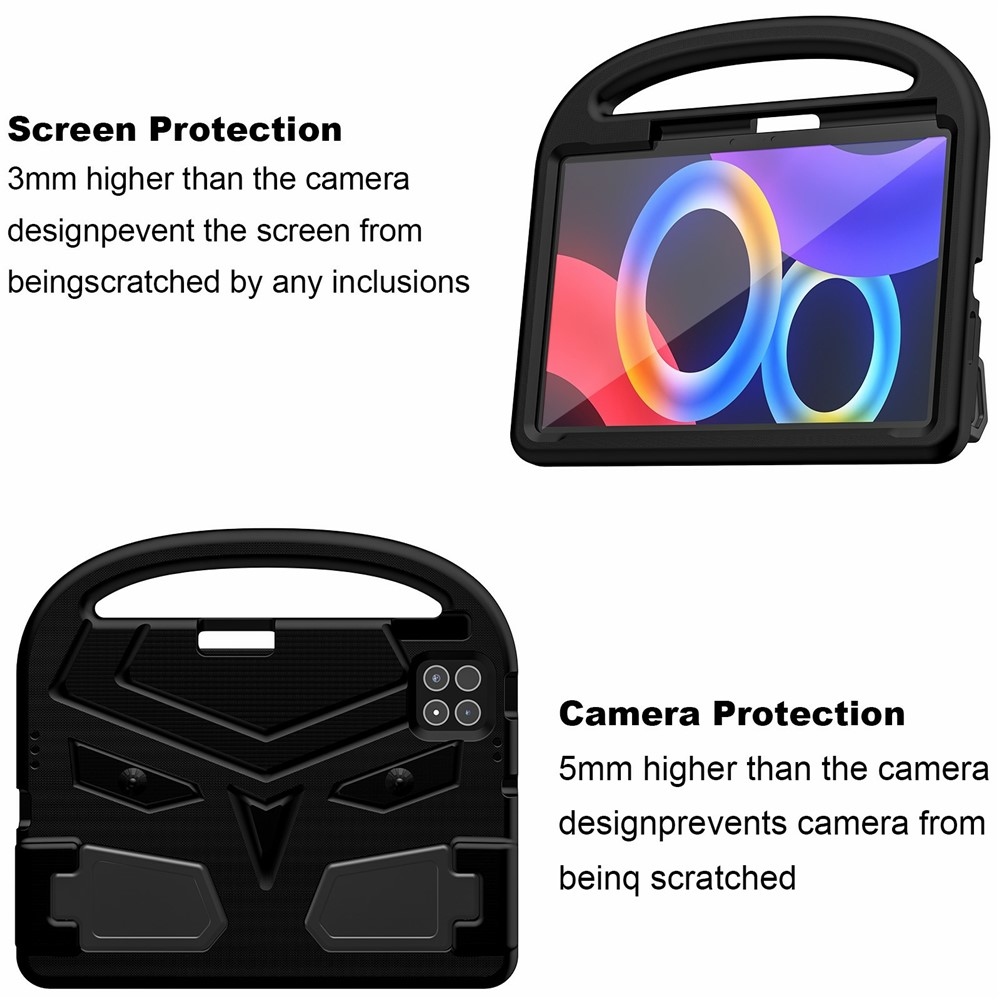 Handle EVA odolné púzdro s úchytom na tablet Xiaomi Pad 8/8 Pro/7/7 Pro - čierne