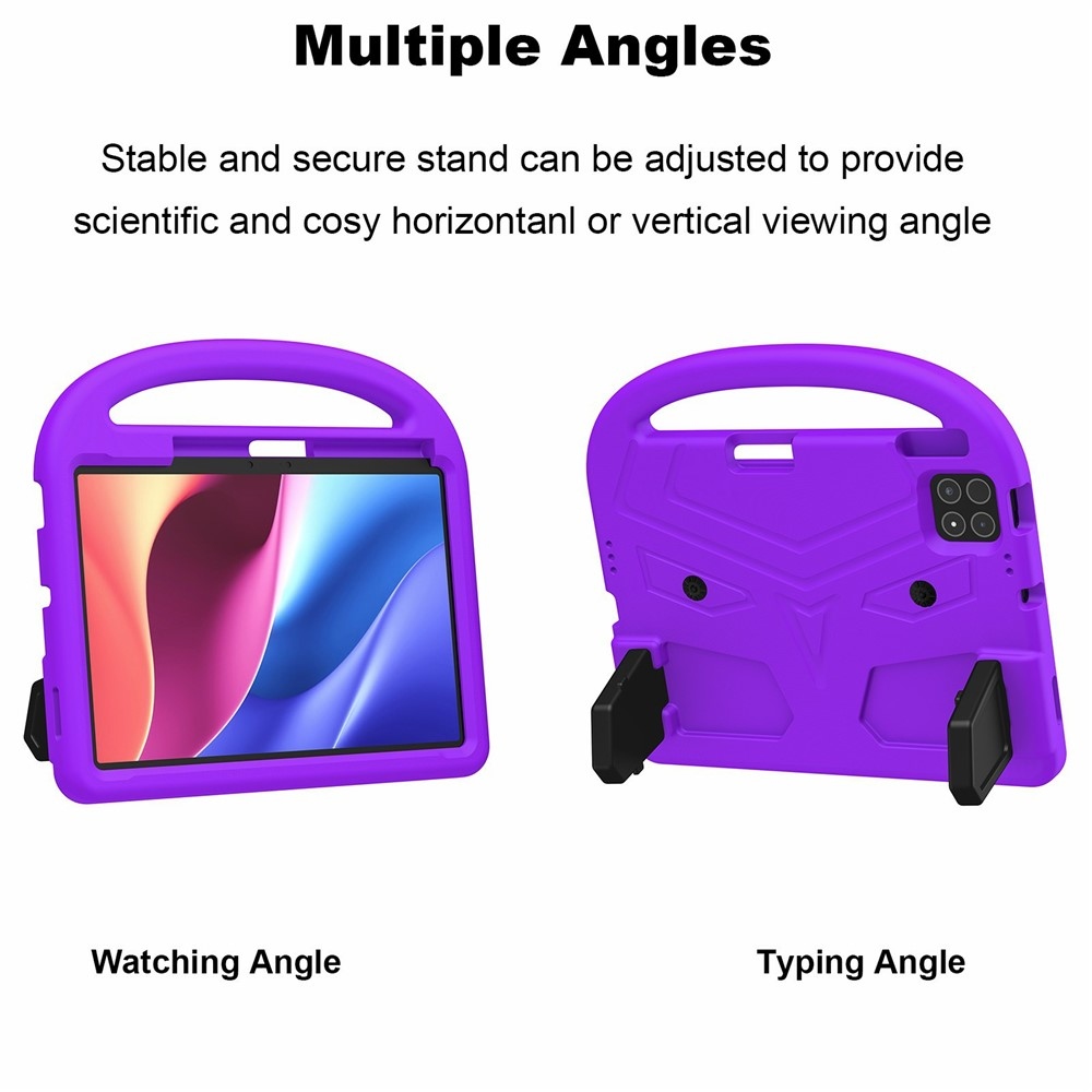 Handle EVA odolné púzdro s úchytom na tablet Xiaomi Pad 8/8 Pro/7/7 Pro - fialové