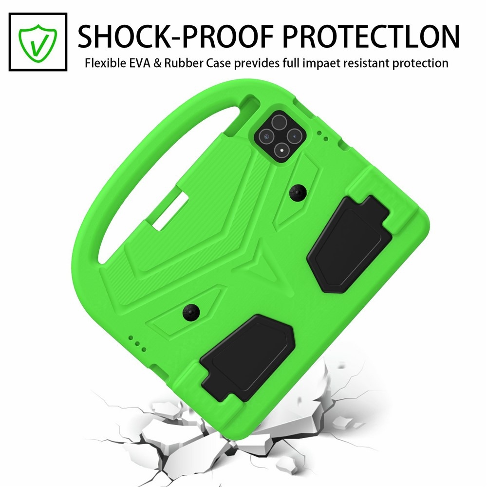 Handle EVA odolné púzdro s úchytom na tablet Xiaomi Pad 8/8 Pro/7/7 Pro - zelené