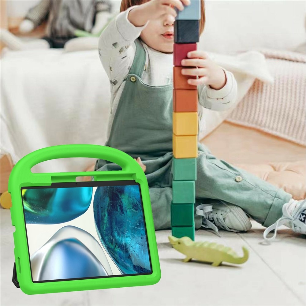 Handle EVA odolné púzdro s úchytom na tablet Xiaomi Pad 8/8 Pro/7/7 Pro - zelené