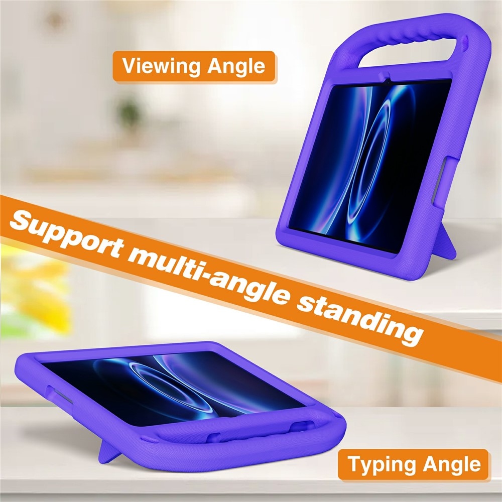 Handle EVA odolné púzdro s úchytom na tablet Xiaomi Redmi Pad 2 9.7 - fialové