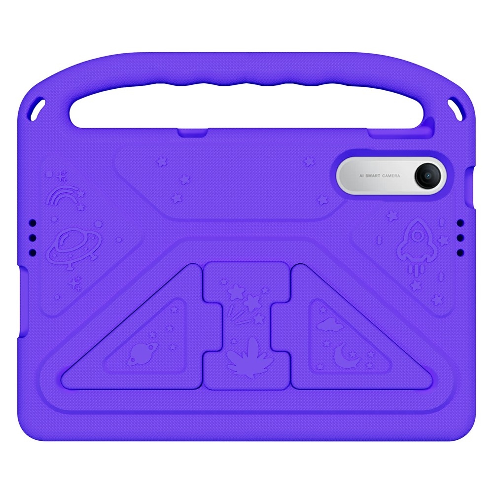 Handle EVA odolné púzdro s úchytom na tablet Xiaomi Redmi Pad 2 9.7 - fialové