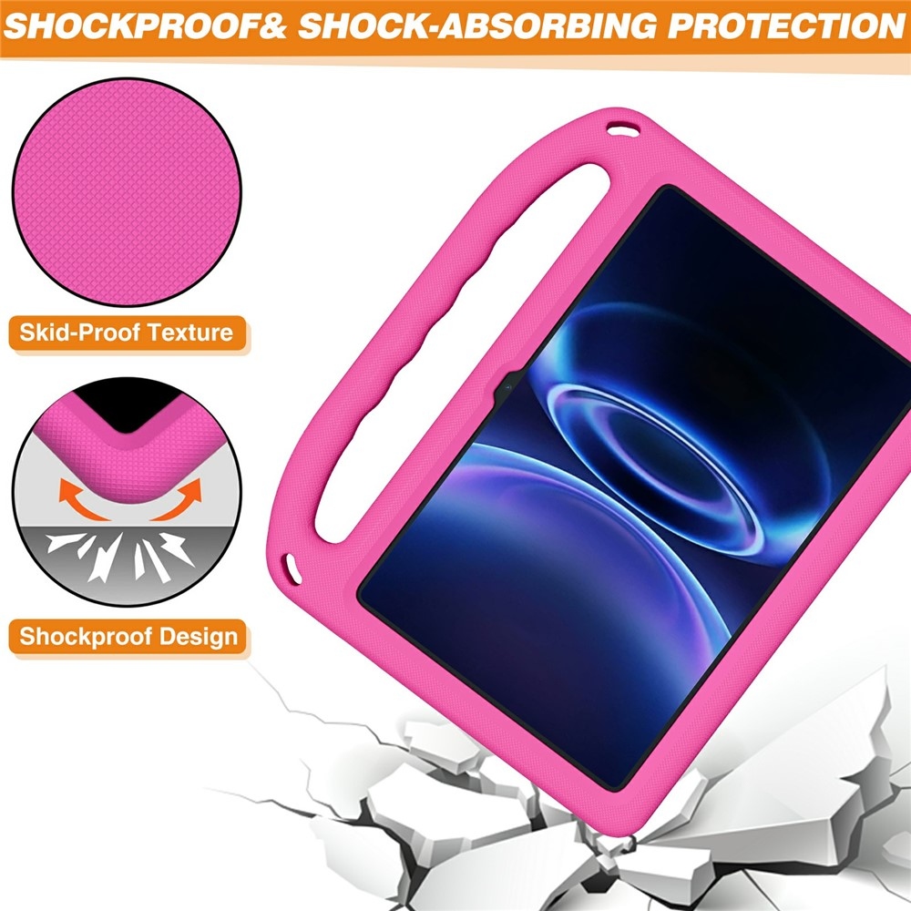 Handle EVA odolné púzdro s úchytom na tablet Xiaomi Redmi Pad 2 9.7 - rose