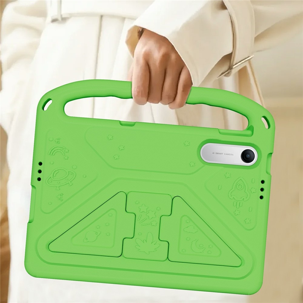 Handle EVA odolné púzdro s úchytom na tablet Xiaomi Redmi Pad 2 9.7 - zelené