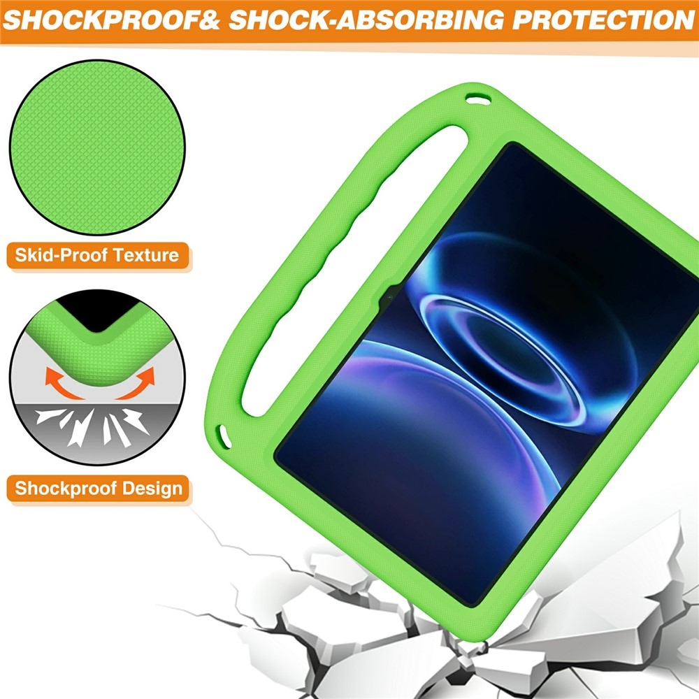 Handle EVA odolné púzdro s úchytom na tablet Xiaomi Redmi Pad 2 9.7 - zelené