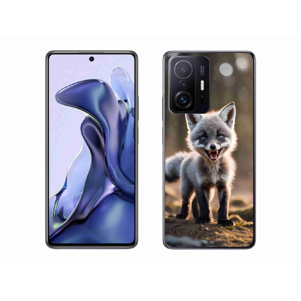 Gélový kryt mmCase na Xiaomi 11T Pro - rozzúrená líška