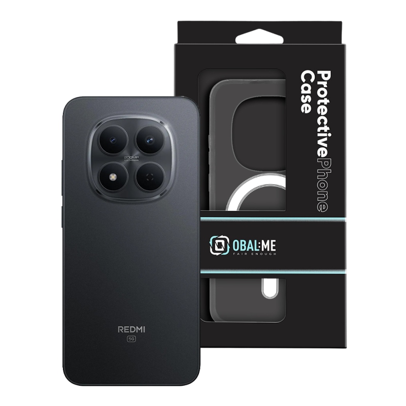 OBAL:ME MagNetix Crystal – priehľadné puzdro pre Xiaomi Redmi Note 15 Pro 5G
