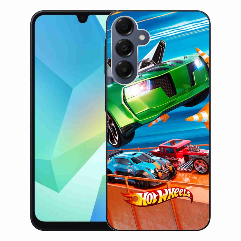 Gélový kryt mmCase na Samsung Galaxy A16 4G/5G - hot wheels 1