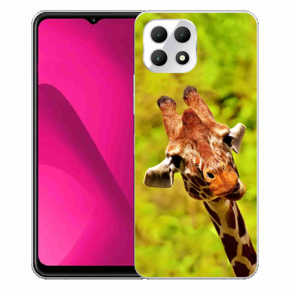 Gélový kryt mmCase na T-Mobile T Phone 2 - žirafa