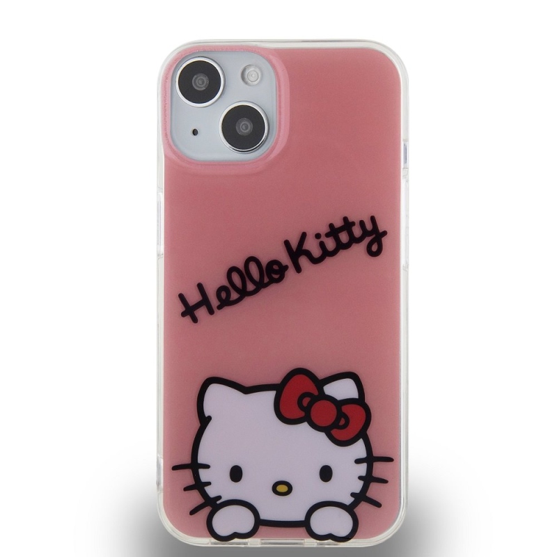 Hello Kitty IML Daydreaming Logo Zadný Kryt pre iPhone 13 Pink