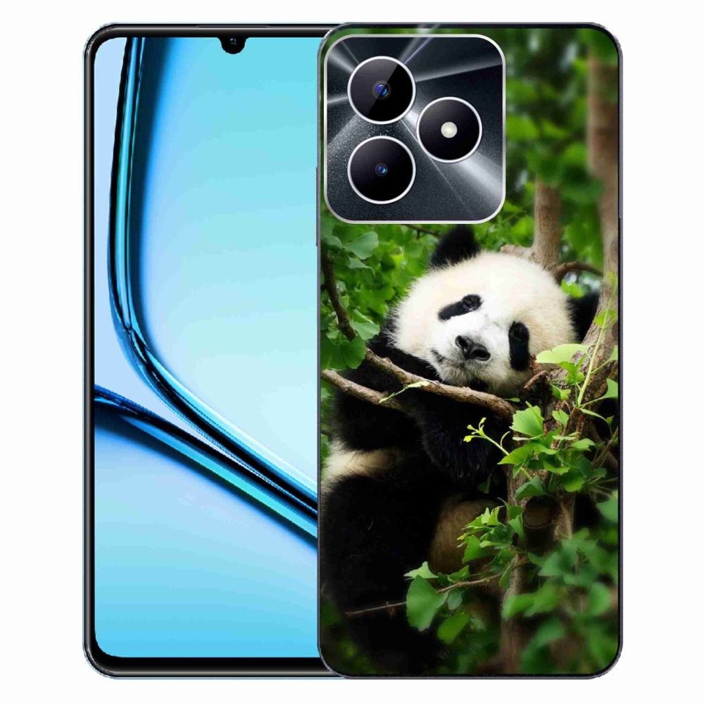 Gélový kryt mmCase na Realme Note 50 - panda