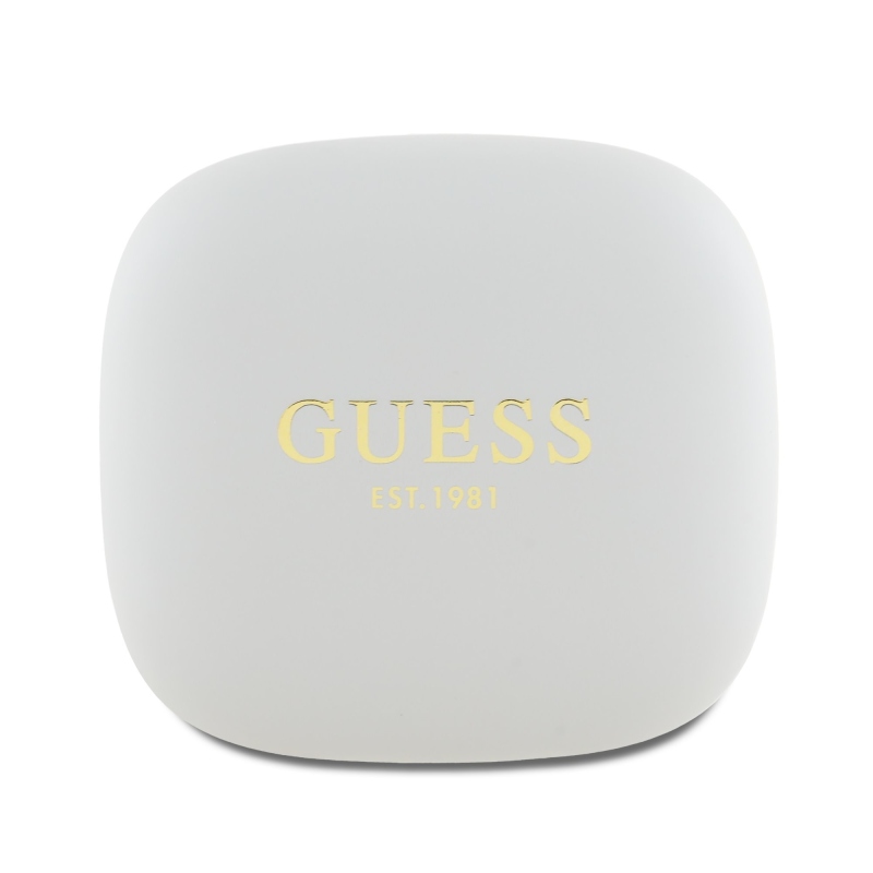 Guess Satin Classic Logo OWS Bezdrôtové Slúchadlá Beige