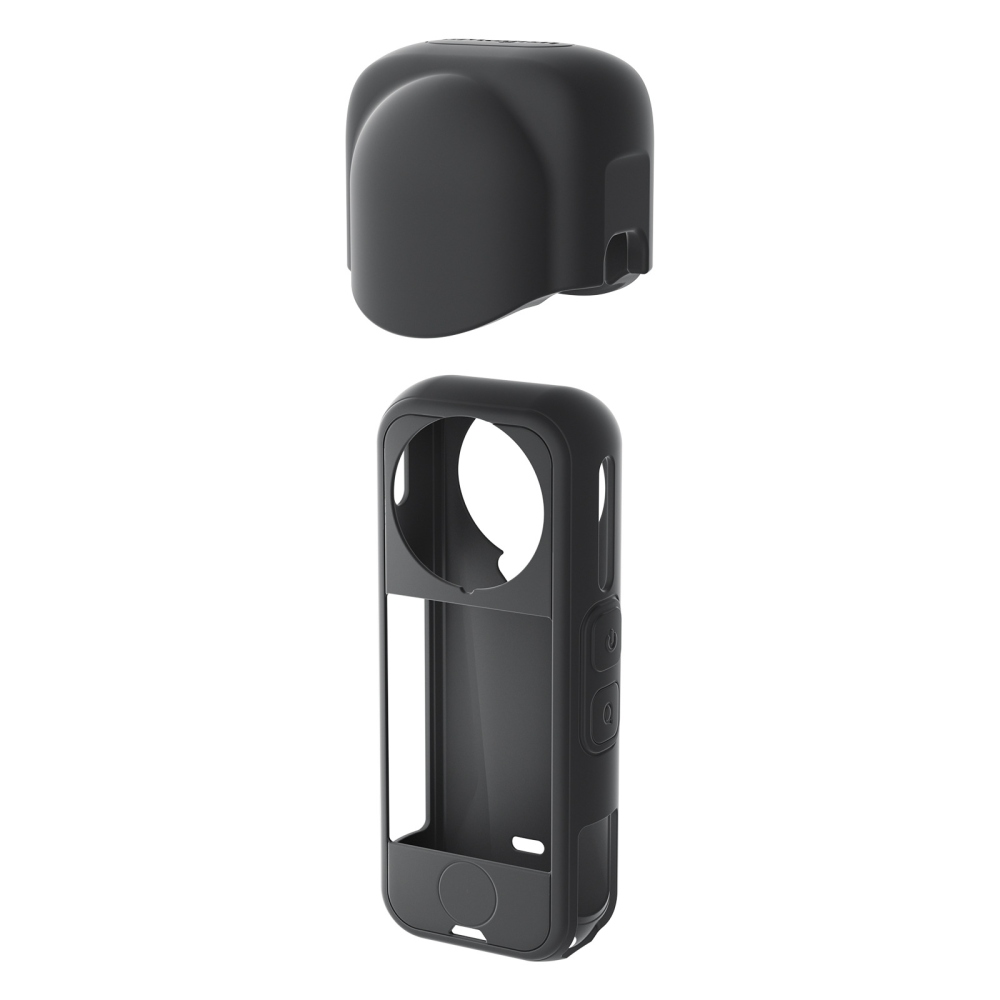 AMAGISN silikónový ochranný obal s krytkou objektívu pre Insta360 X4 Air