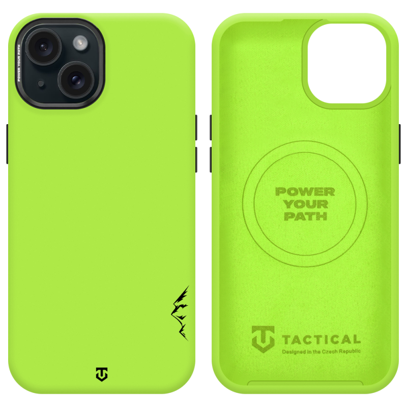 Tactical MagForce Velvet Smoothie 2.0 – puzdro pre Apple iPhone 15 v farbe Avocado