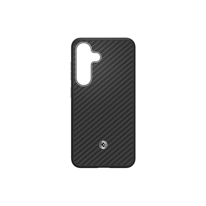 GP-FPS936PGA Samsung by Spigen Enzo Aramid Magnetický Kryt pre Galaxy S25+ Black Silver