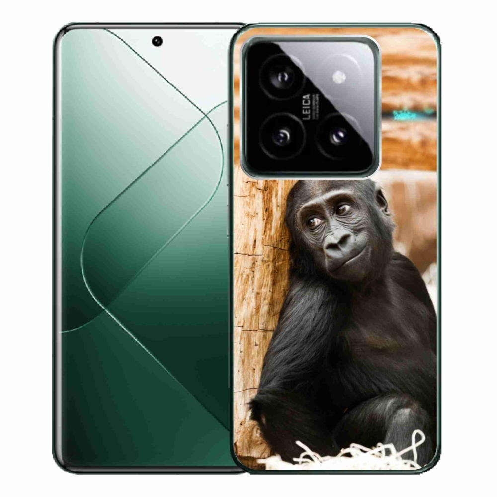Gélový kryt mmCase na Xiaomi 14 Pro - gorila