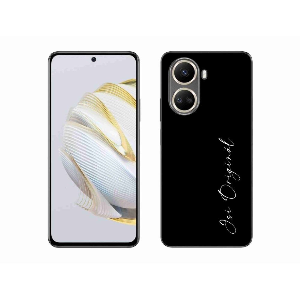 Gélový kryt mmCase na Huawei Nova 10 SE - si originál čierne pozadie