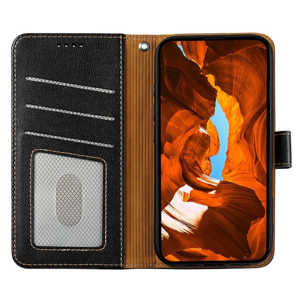 Clasp knižkové púzdro na Xiaomi Redmi 15 5G - čierne