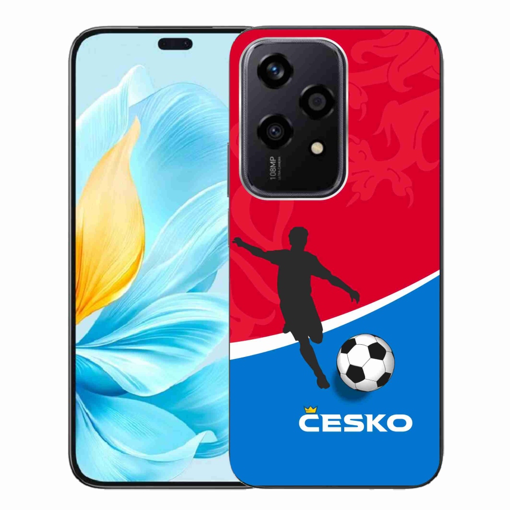 Gélový kryt mmCase na Honor 200 Lite 5G - futbal Česko