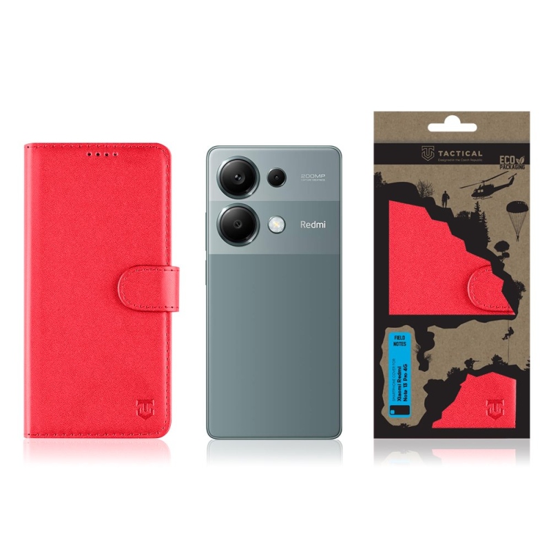 Tactical Field Notes pre Xiaomi Redmi Note 13 Pro 4G Red