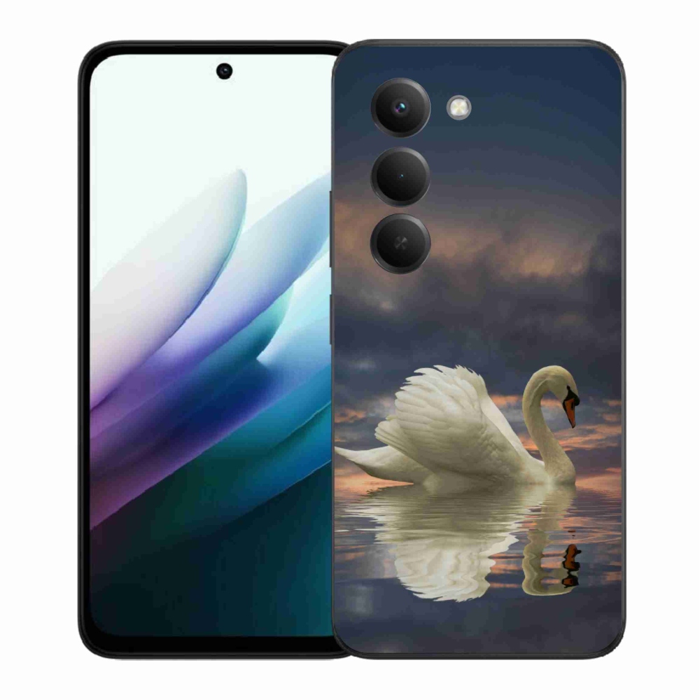 Gélový kryt mmCase na Xiaomi Redmi 15 4G/5G (171mm) - labuť