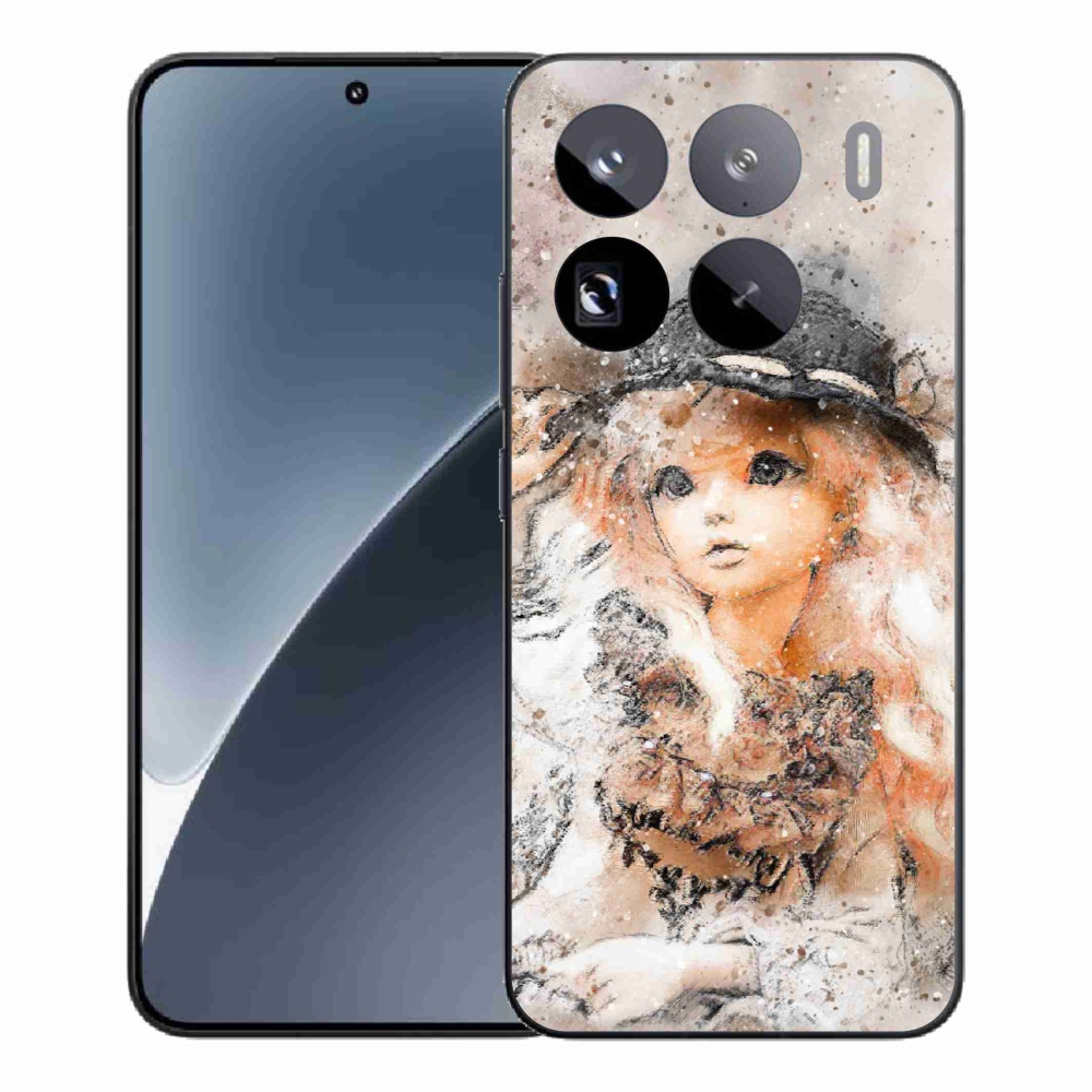 Gélový kryt mmCase na Xiaomi 15 Pro - dievčatko s klobúkom