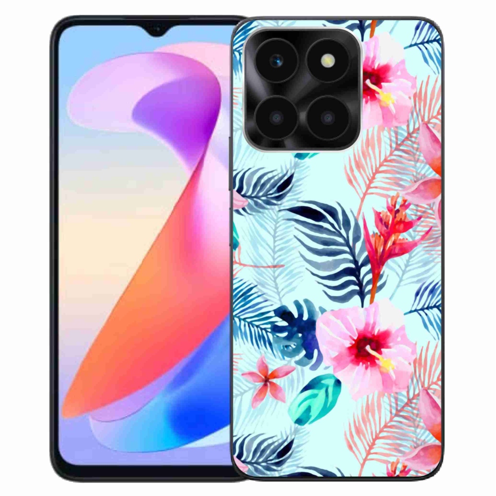 Gélový kryt mmCase na Honor X6a - kvety