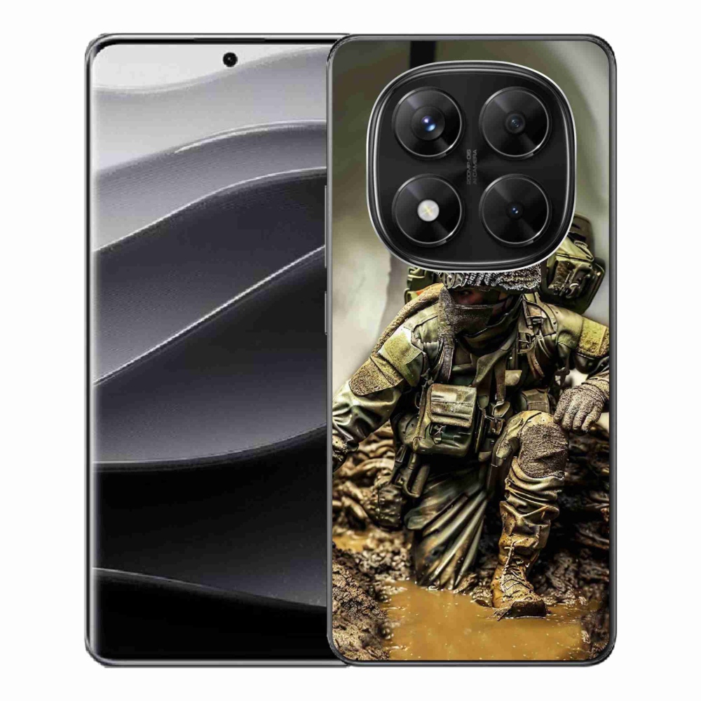 Gélový kryt mmCase na Xiaomi Redmi Note 14 Pro 5G/Poco X7 5G - voják
